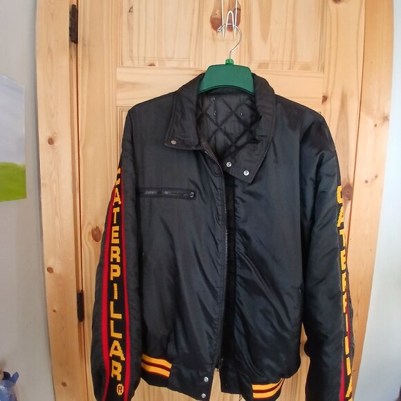 Vintage Catapillar Snowmobile Jacket - Picture 1 of 4